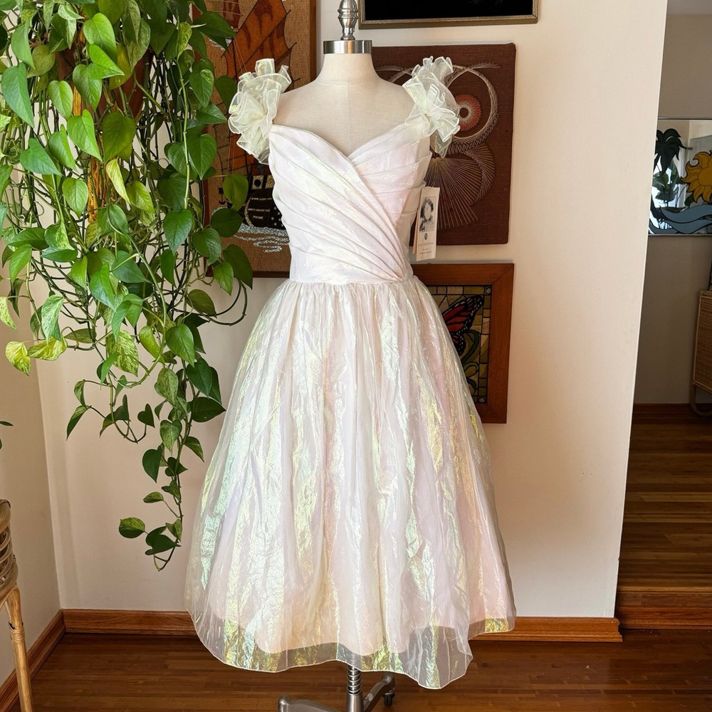 NWT 80s Jessica McClintock Gunne Sax Labyrinth Cosplay Fairy Princess dress